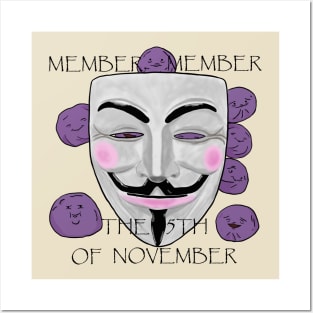 MEMBER, MEMBER THE 5TH OF NOVEMBER Posters and Art